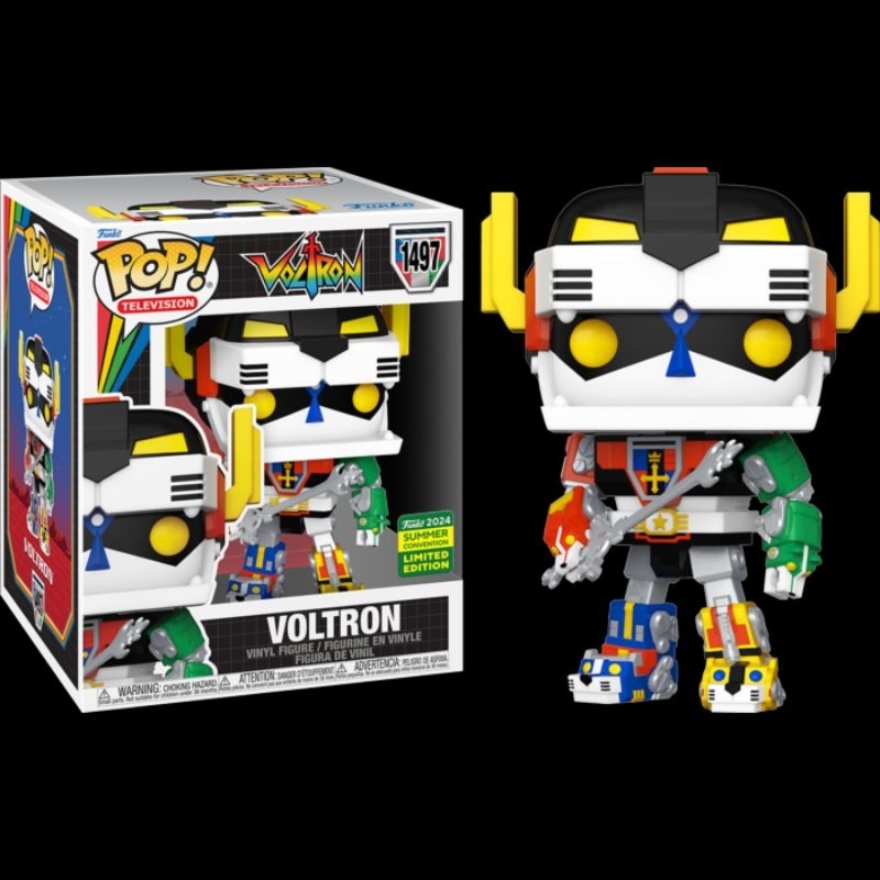 Funko Pop! Voltron N°1497 - SDCC 2024 - Édition Limitée (légers Défauts Sur Couvercle)