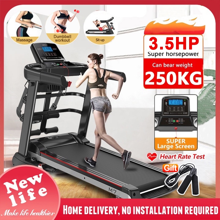 3.5HP MAX Electric treadmill exercise machine automatic foldable ...