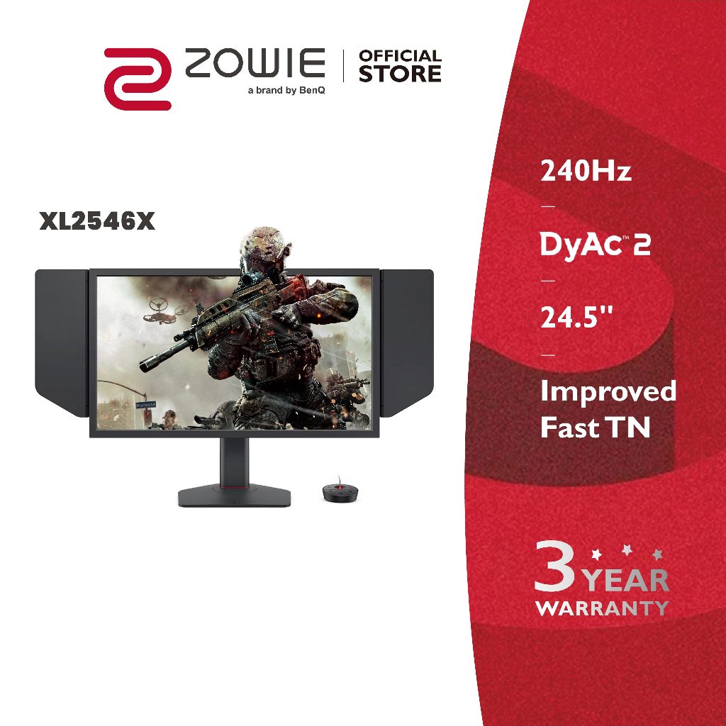 BenQ XL2546X e-Sportsモニター （Benq Zowie XL2546X 24.5