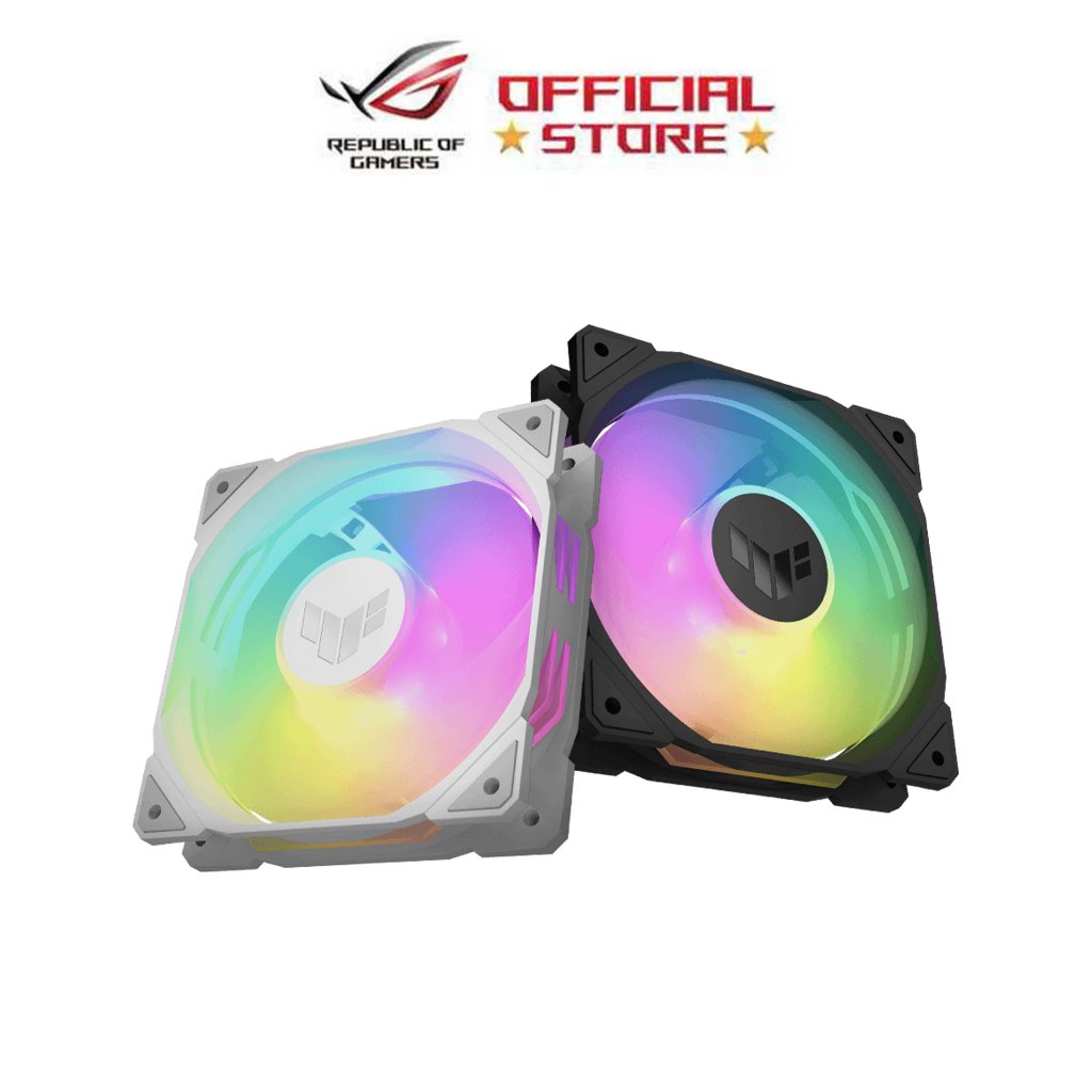Asus TUF Gaming TR120 ARGB Reverse Fan with Personalized Lighting ...