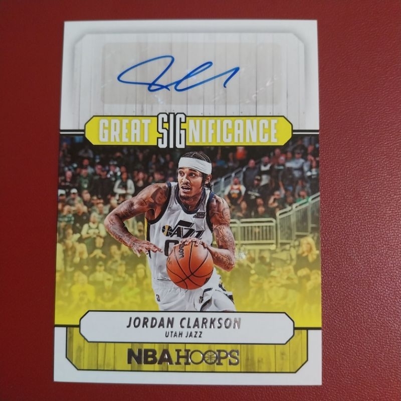 JORDAN CLARKSON Auto NBA Card | Shopee Philippines