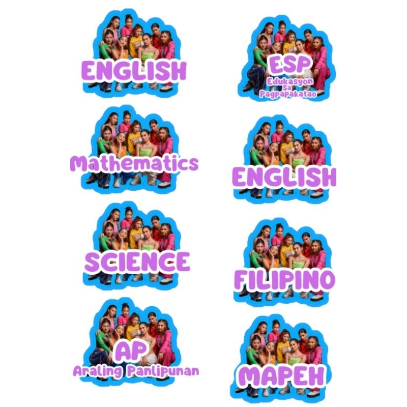 SUJECT STICKER (BINI) | Shopee Philippines