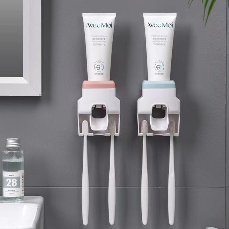 Creative Wall Mount Automatic Toothpaste Dispenser Bathroom Accessories ...