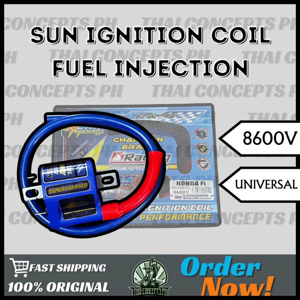 SUN IGNITION COIL FOR FUEL INJECTION UNIVERSAL | Shopee Philippines
