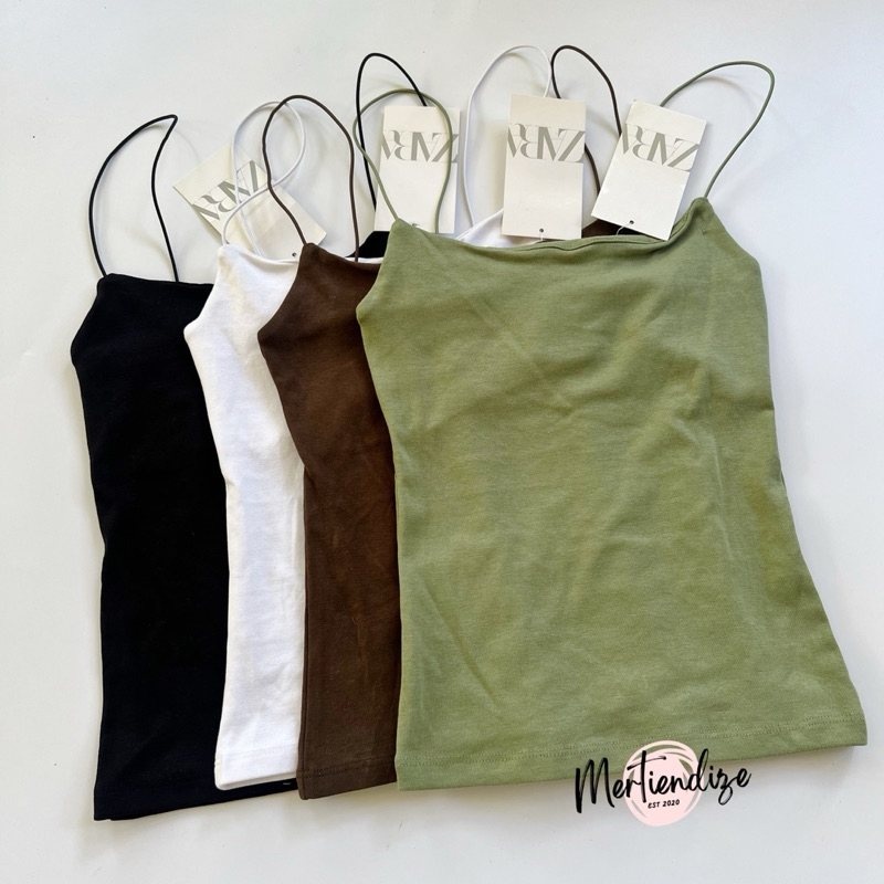Zara Strappy Full Length Top | Authentic Overruns | Shopee Zara Strappy Full Length Top | Authentic Overruns | Shopee