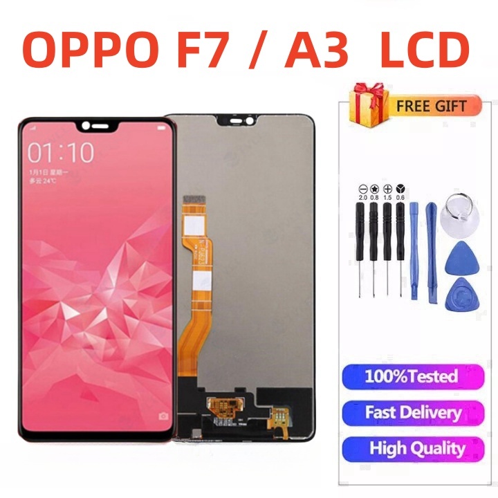 LCD Replacement for OPPO F7 OPPO A3 Lcd With Touch Screen