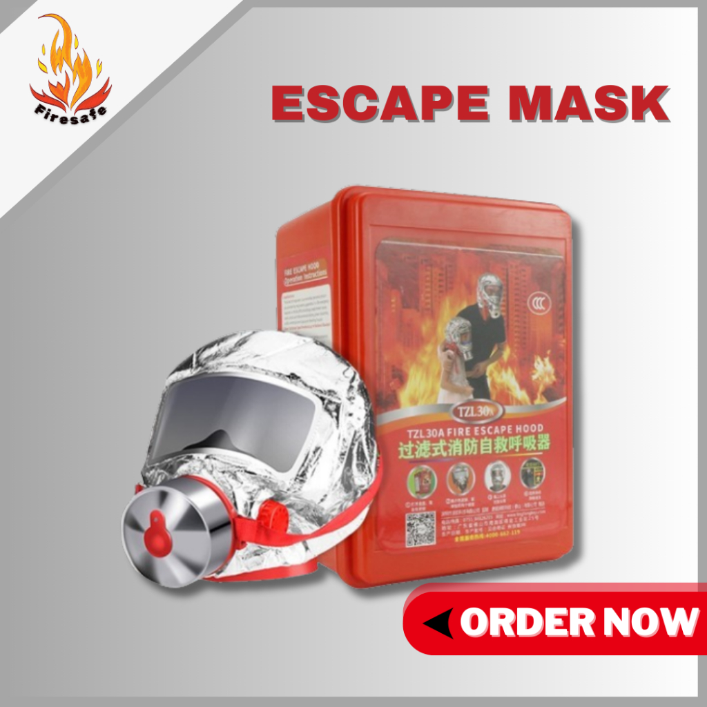 Fire Safety Escape Mask Emergency Rescue Mask Emergency Equipment Smoke ...