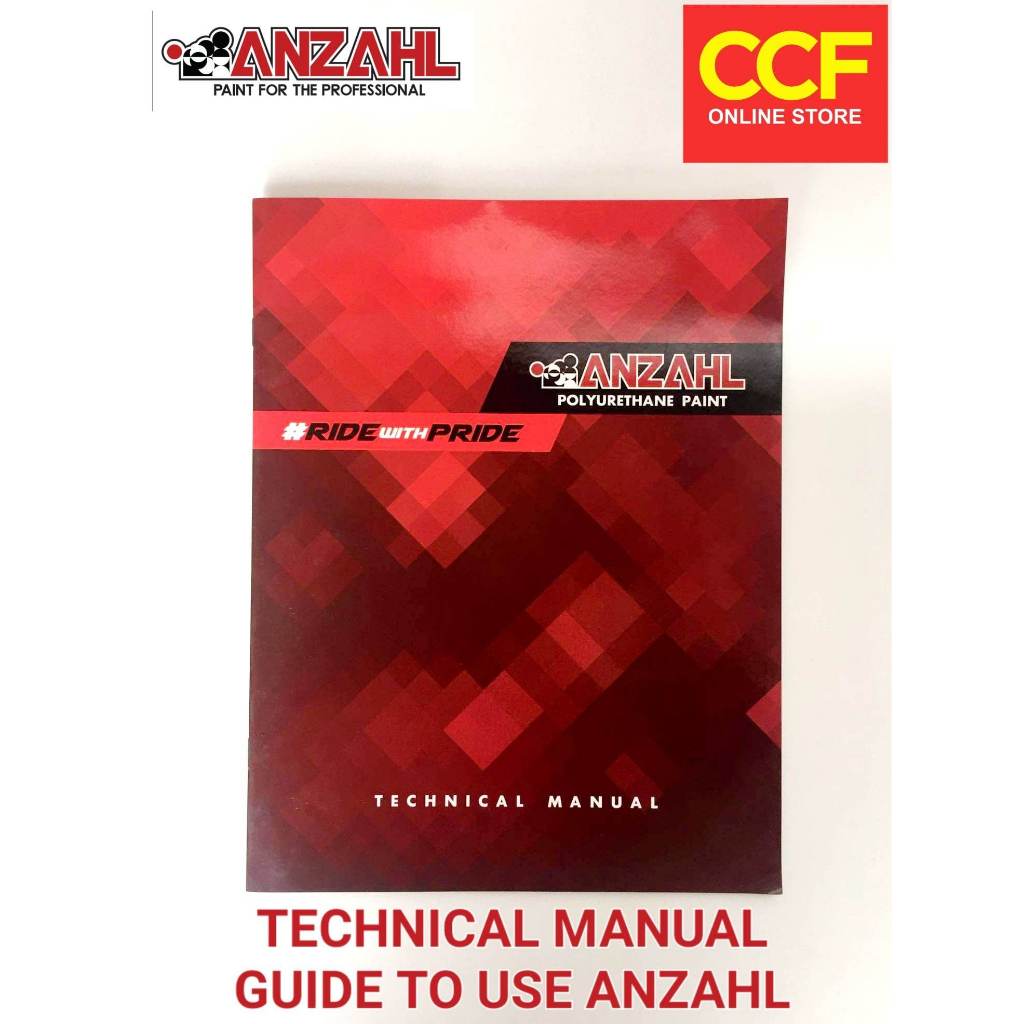 Anzahl Urethane Paint Technical Guide Booklet | Shopee Philippines