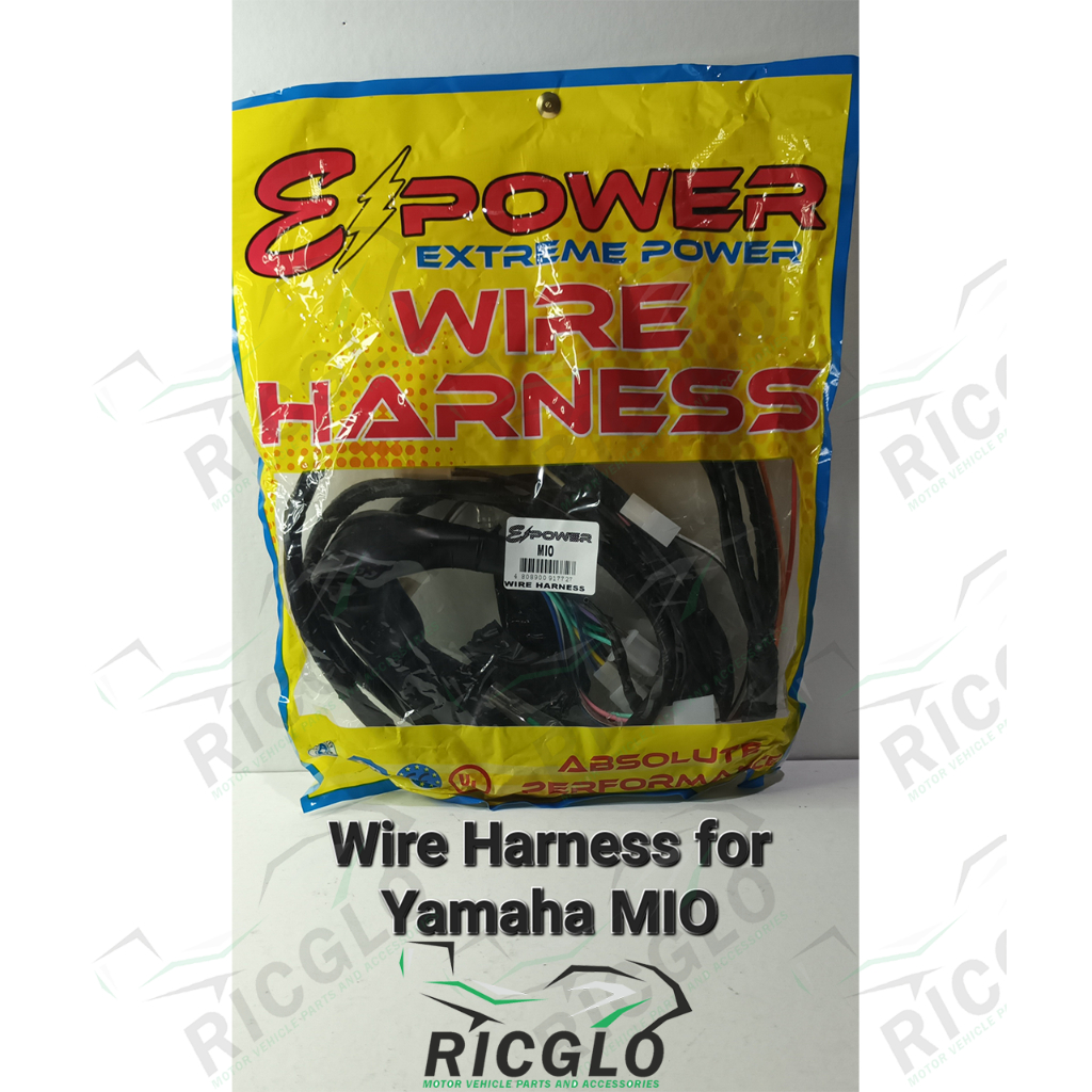 EPOWER WIRE HARNESS FOR YAMAHA MIO Shopee Philippines