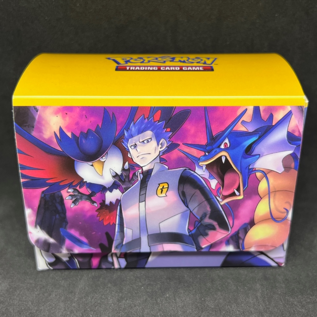 Pokemon TCG Deck Box - Cyrus - Trading Card Game Accessories Gyarados ...