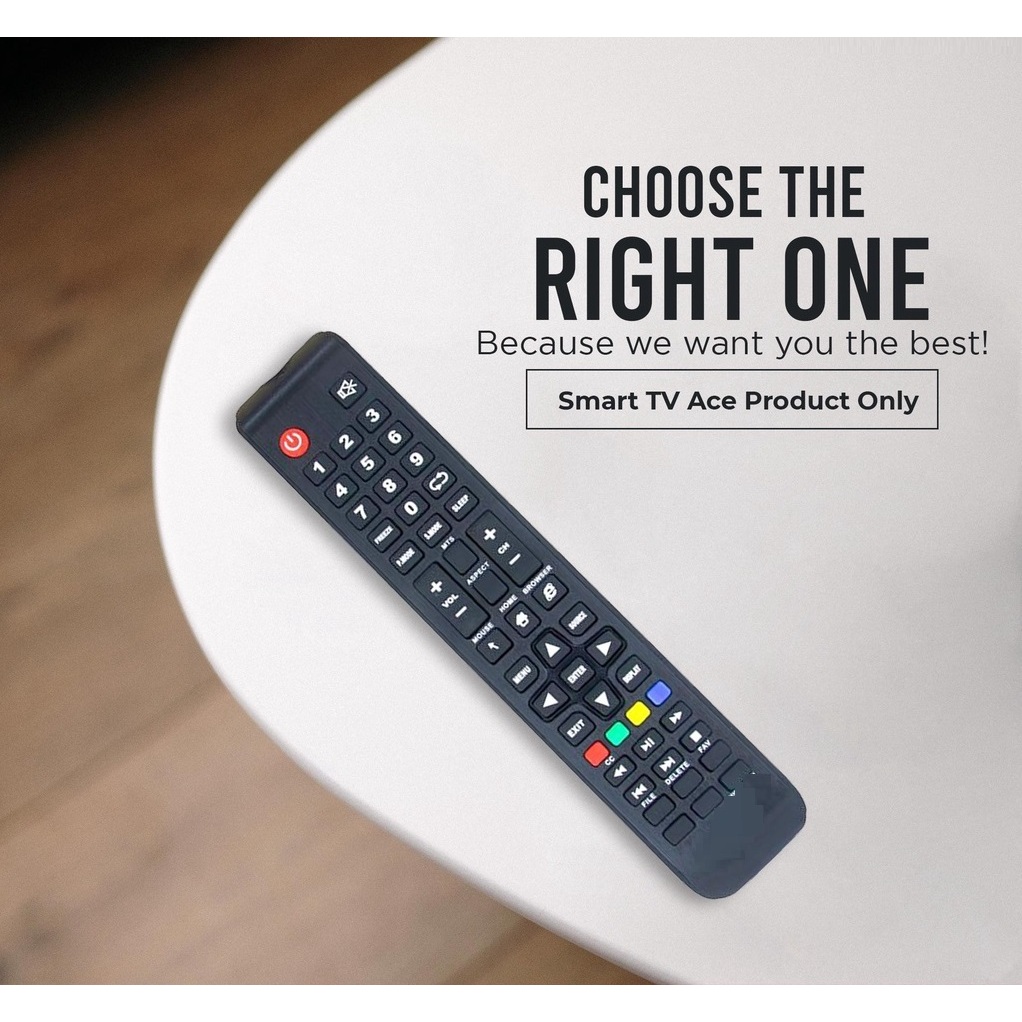 ACE LED TV Remote Controllers COD | Shopee Philippines
