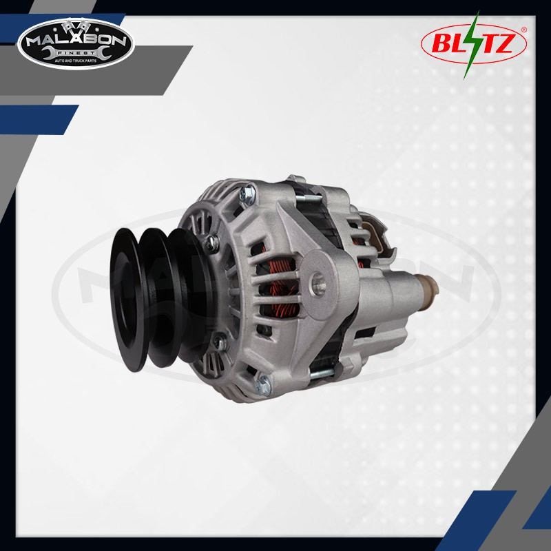 MITSUBISHI FUSO 4D33 ALTERNATOR ASSEMBLY WITH PUMP 24V / 45A DOUBLE ...