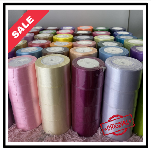 Wholesale Satin Ribbon, Gift packaging, ribbons roll fabric 5cm 25Yards ...