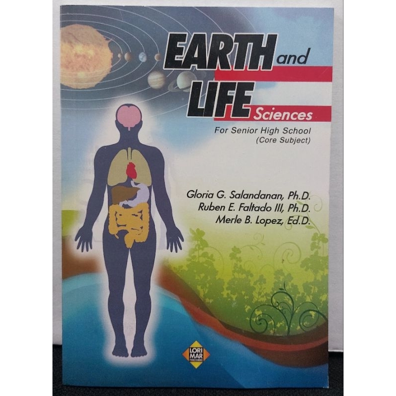 Earth and Life Science for Senior High School (Core Subject) | Shopee ...