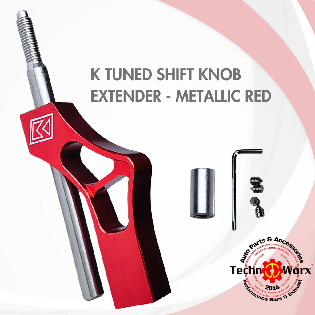 KTUNED Shift Knob Extender RED high quality complete Accessories ...