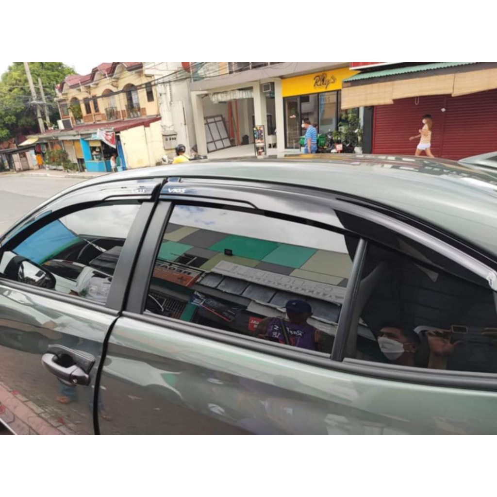 Toyota Vios Gen 4 2019-2024 OEM Rain Visor Window Guard OEM-grade ...