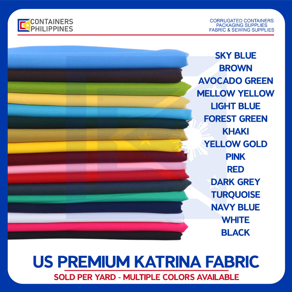 CONTAINERS.PH (Sold Per Yard) US Premium Katrina Textile Fabric
