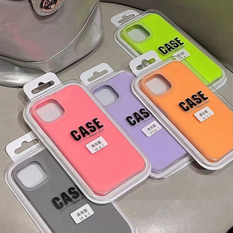 Liquid silicone For iphone 13 case iphone 11 XR 12 14 15 Pro Max 7 8 ...