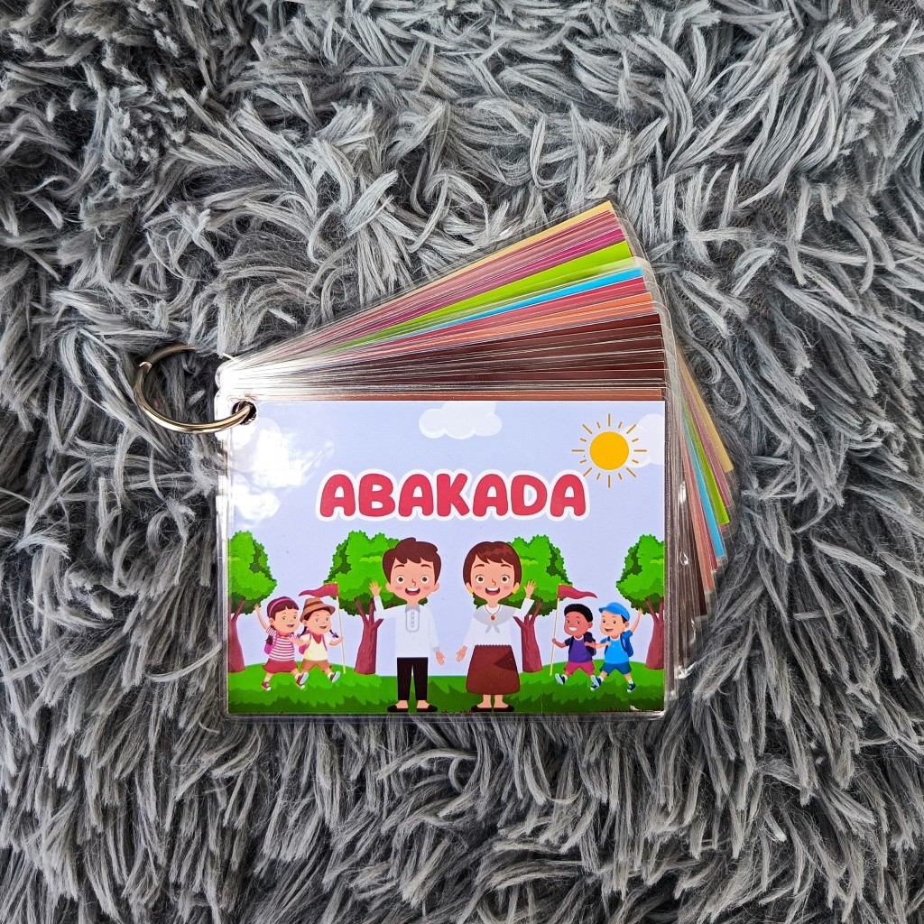 Kid's Laminated ABAKADA Flashcards | Shopee Philippines