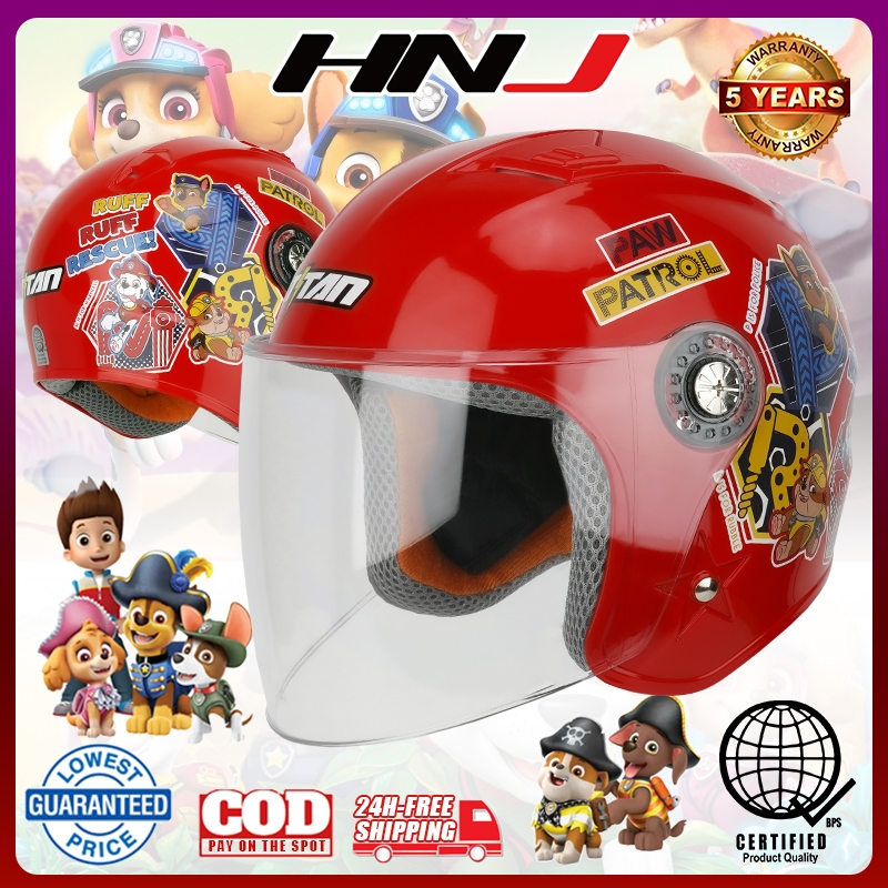 𝟭𝟬𝟬%𝗢𝗥𝗜 HNJ TITAN for kids half face helmet for motorcycle