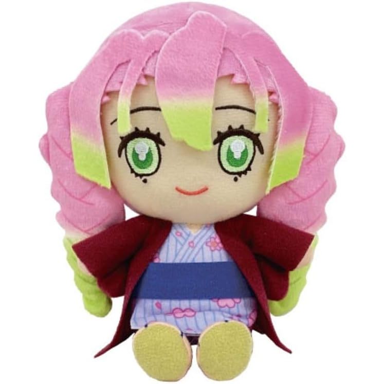 Bandai Namco Nui Demon Slayer: Kimetsu no Yaiba Chibi Plush Toy Kanroji ...