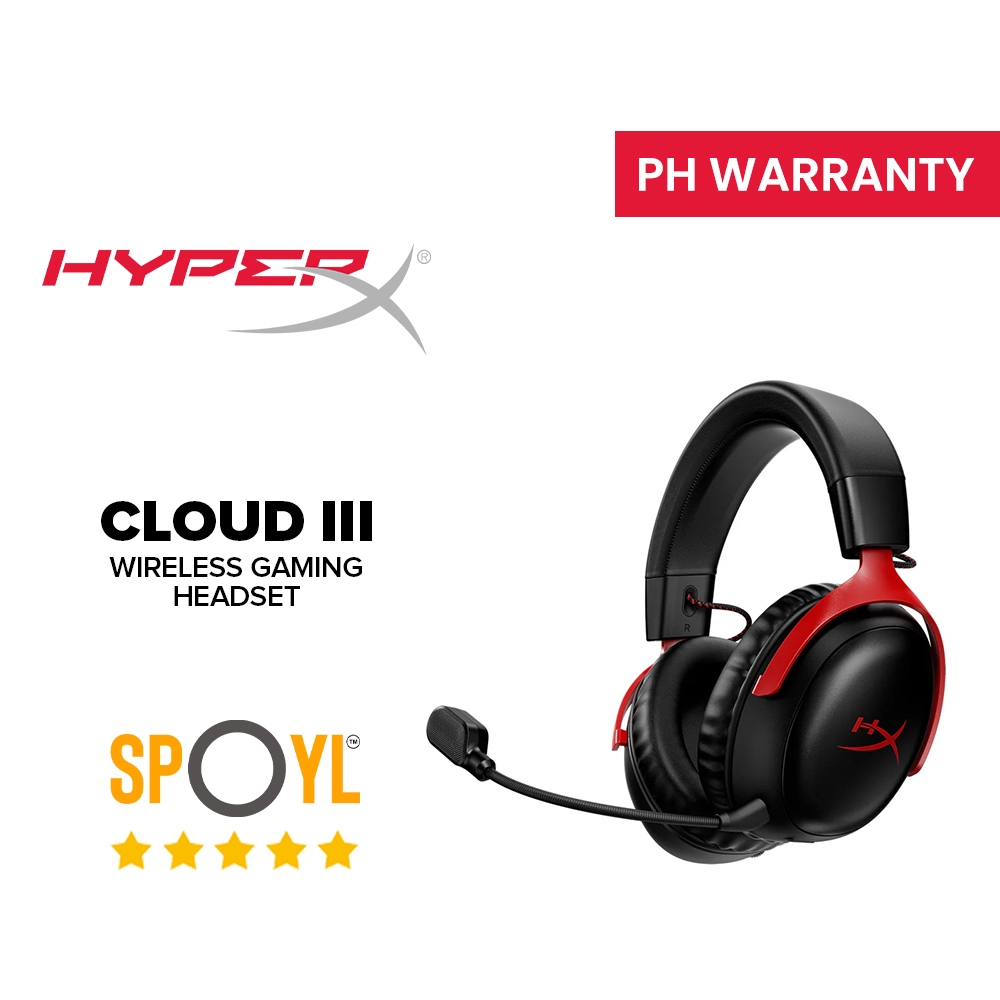 HyperX Cloud III Wireless - Gaming Headset - Spoyl Store | Shopee ...