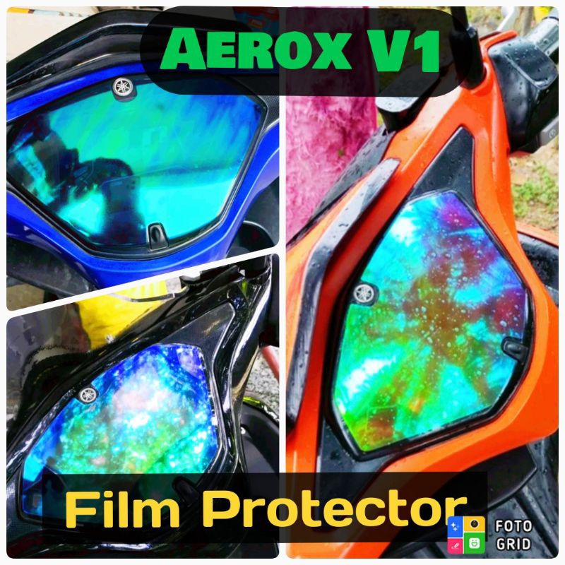 Aerox v1 gauge Protector/Chameleon Color/buy 1 Get 1 free | Shopee ...
