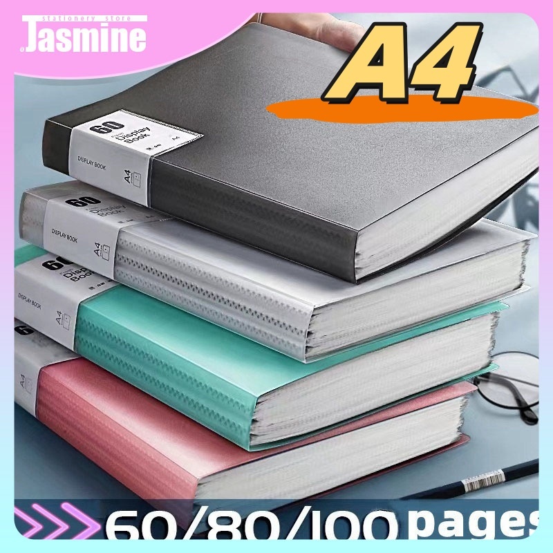 A4 Large capacity transparent folder paper storage multi-layer file ...