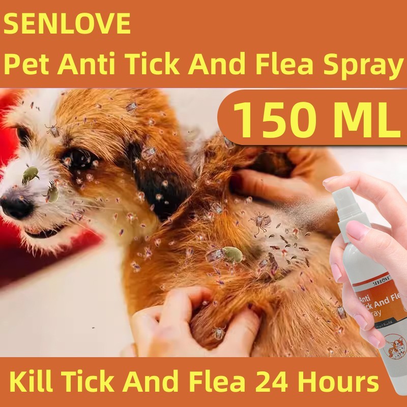 SENLOVE Tick And Flea Remover Anti Tick Spray Garapata Remover For Dog ...