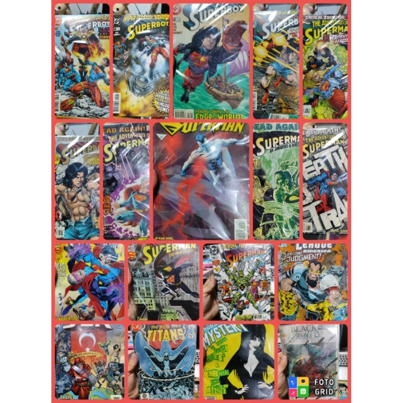 Random Preloved Vintage DC Comics {Assorted} 8/24c | Shopee Philippines