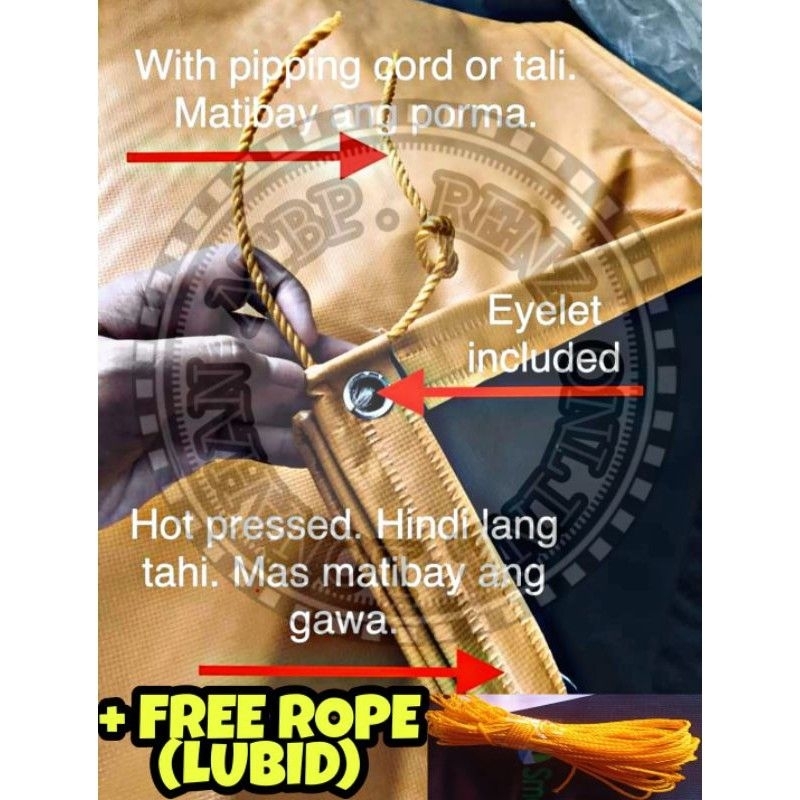 20x30 feet MAYAMA S400 Matibay Best Quality Lona Trapal Tolda Tarpaulin ...