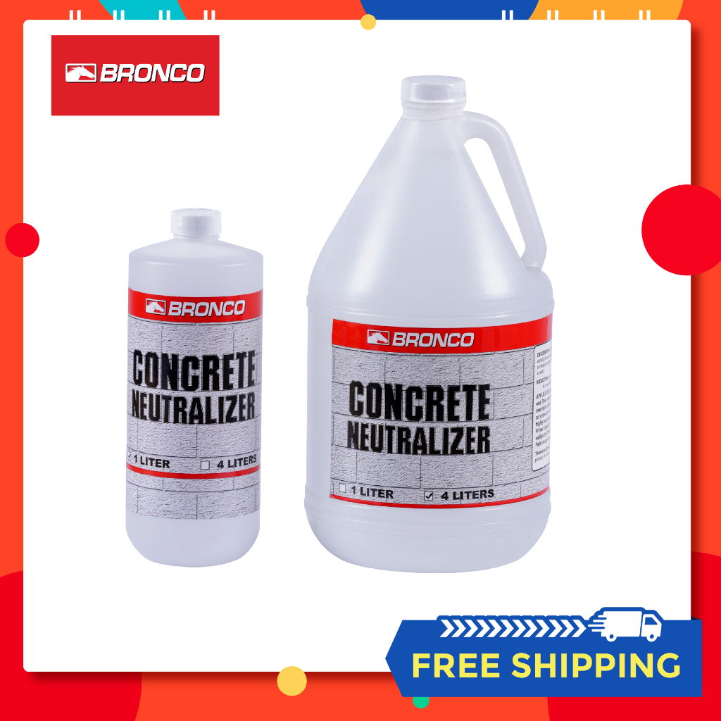 BRONCO CONCRETE NEUTRALIZER | Shopee Philippines