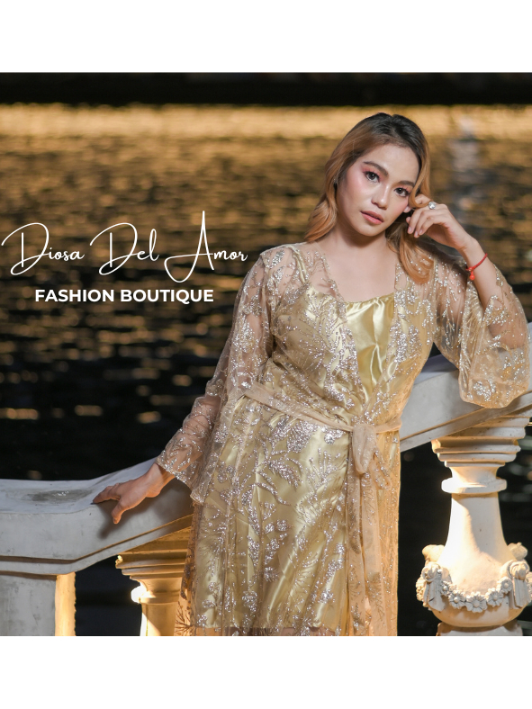 Diosa Bridal Robe for Photoshoot - Shantal Code - Long Tail Robe for ...
