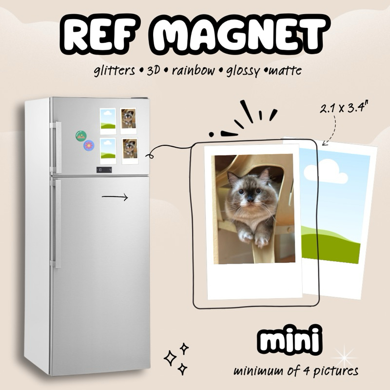 Customized Ref Magnet ~4 pictures | Shopee Philippines