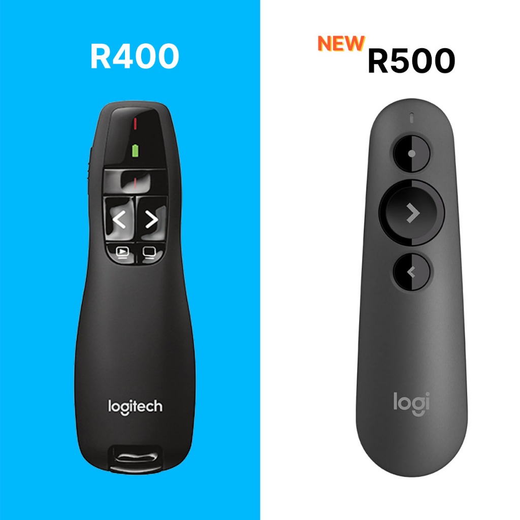 Brand New Logitech R500 Wireless Presentation Remote Clicker with 20M ...