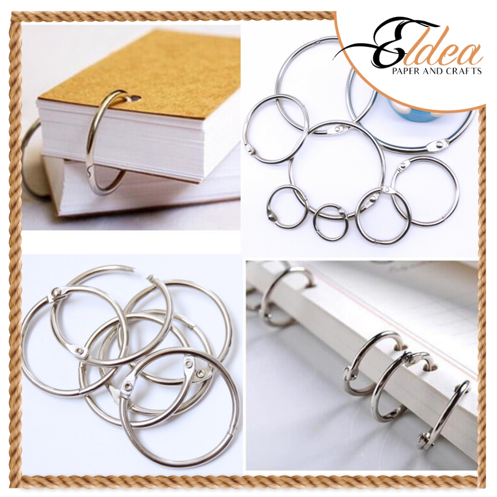 5pcs Ring Binder for file folders, hole punched paper, filing memos ...