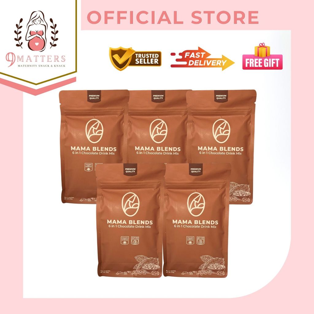 BUNDLE OF 5 | Mama Blends Choco Breastmilk Booster Safe for ...