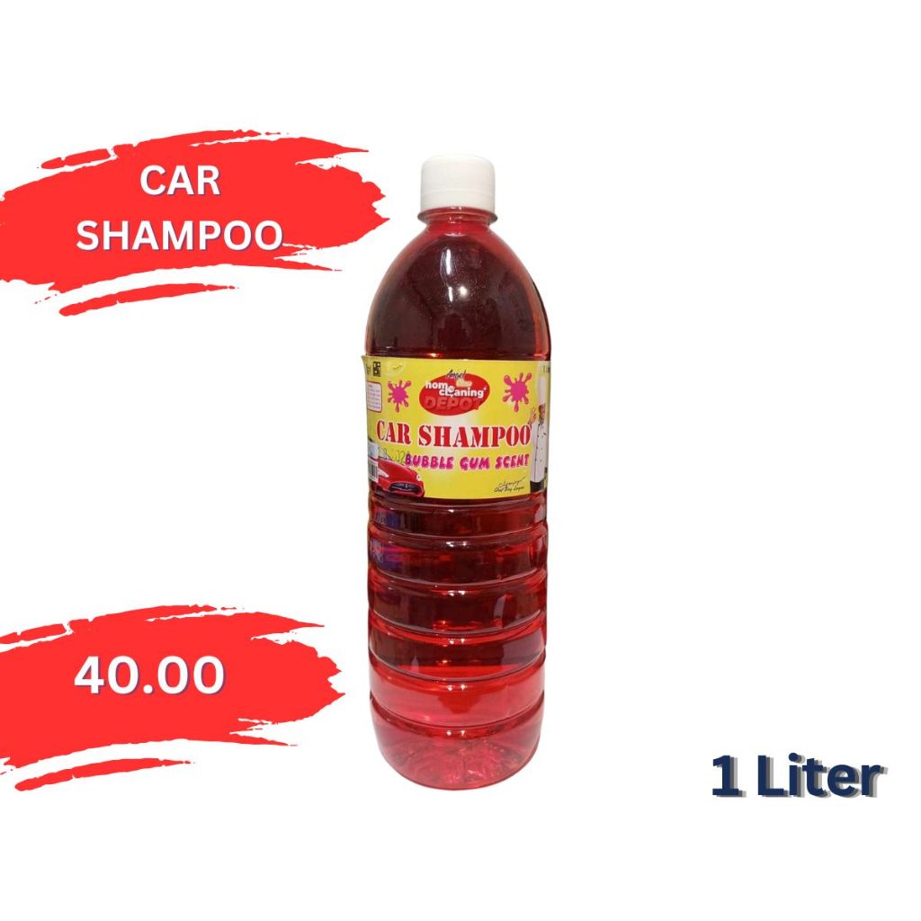 ANGEL CLEAN CAR SHAMPOO ( 1 LITER ) BUBBLE GUM | Shopee Philippines