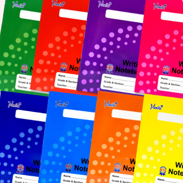 HAIDEE NEW COD VANDA K-12 Writing Notebook Grade 3 6.5
