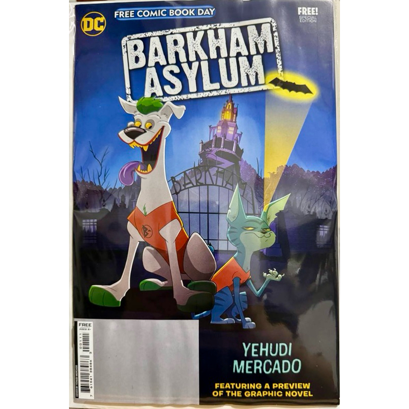 DC Comics Barkham Asylum FCBD #1 | Shopee Philippines