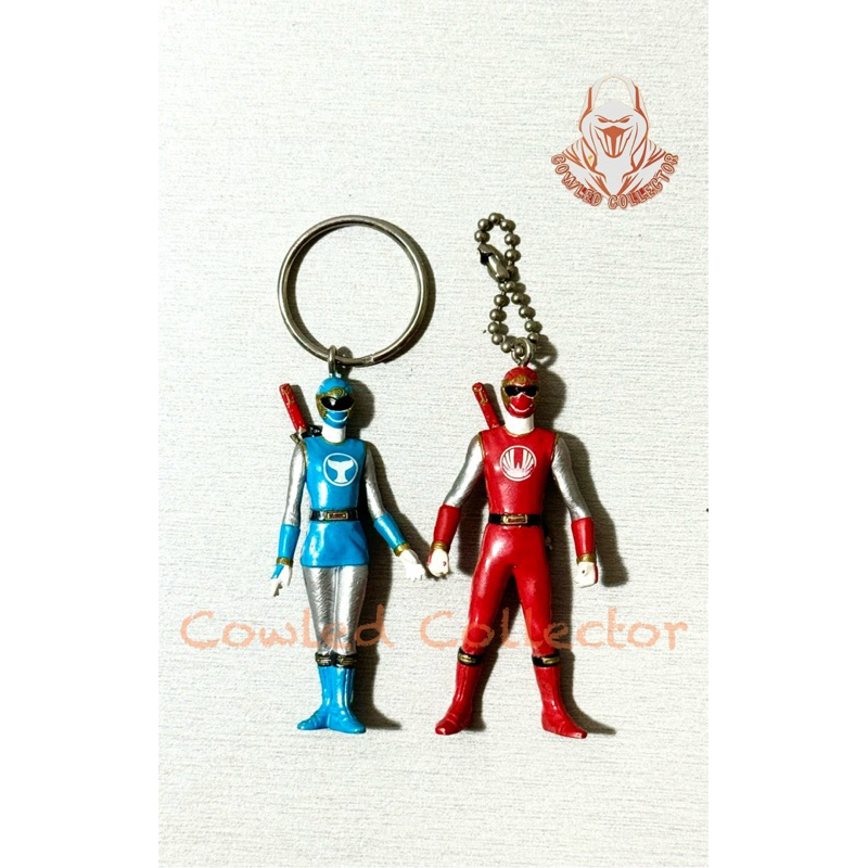 Power Rangers Ninja Storm 2.5 inches Key chain - set of 2 | Shopee ...