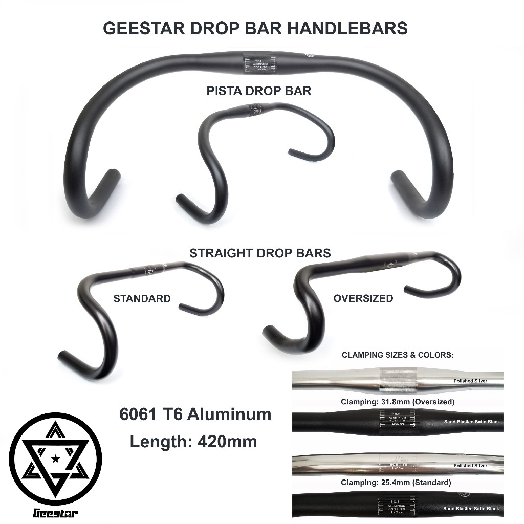 Aluminum drop bars sale