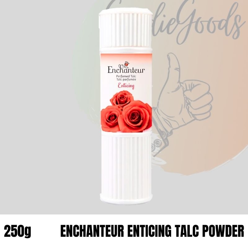 Talc Parfumé Enchanteur Enticing - Paquet De 250 G, Neuf, Fabriqué En Inde