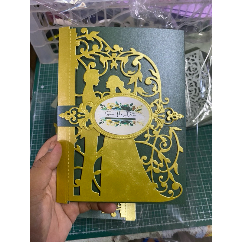 JCA Couple design/5inch*7inch/fit to 5r/invitation cover for wedding ...