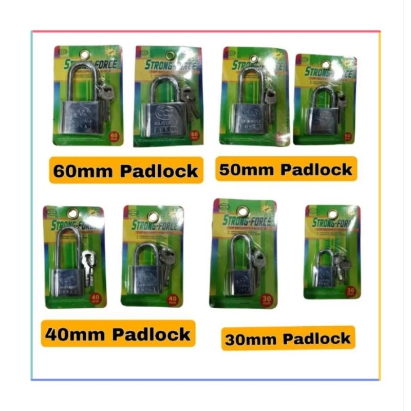 STRONG-FORCE Top Security Padlock 30mm