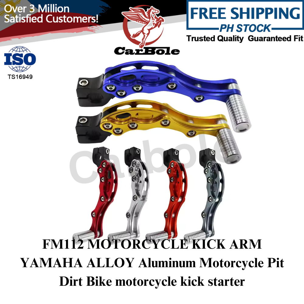 COD FM112 MOTORCYCLE KICK ARM YAMAHA ALLOY Aluminum Motorcycle Pit Dirt ...