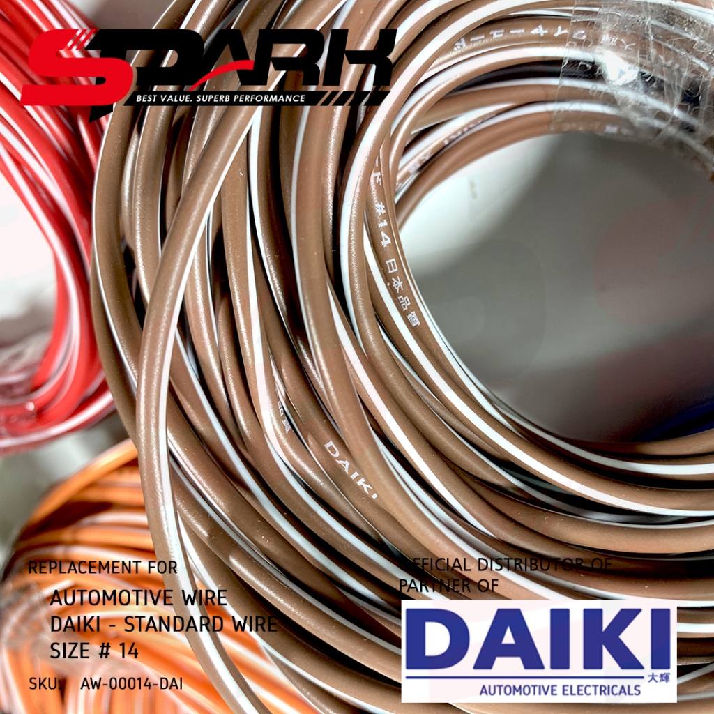 AWG #14 AWG #16 AWG #18 Japan Standard Automotive Wire 30 meters ...