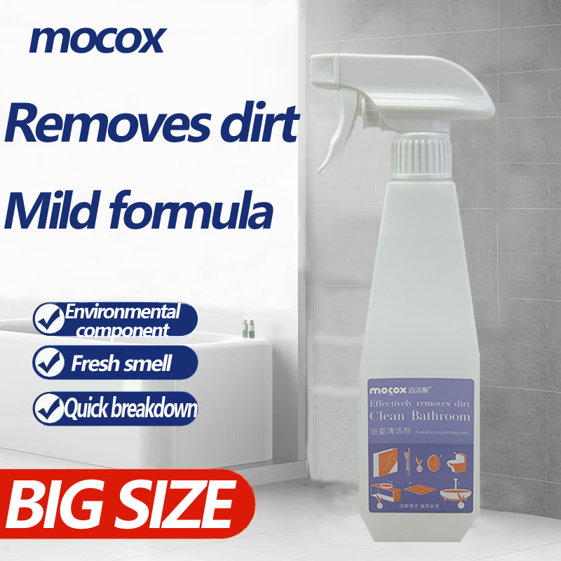 Mocox Bathroom Tiles Cleaner 500ML Glass Bathtub Scale Cleaner Powerful ...