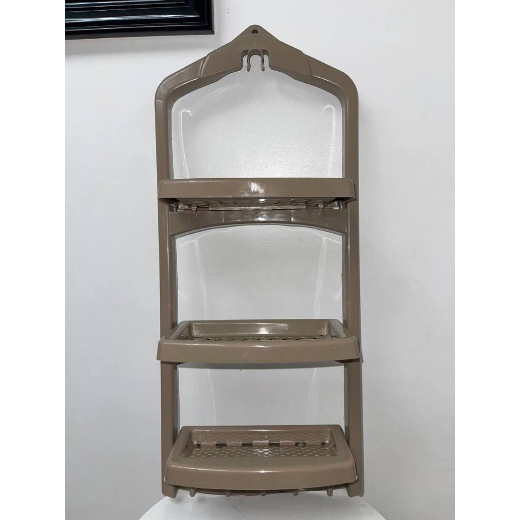 3 tier bathroom organizer 30x15x74 cm / toilet rack / 3 Layer shower ...
