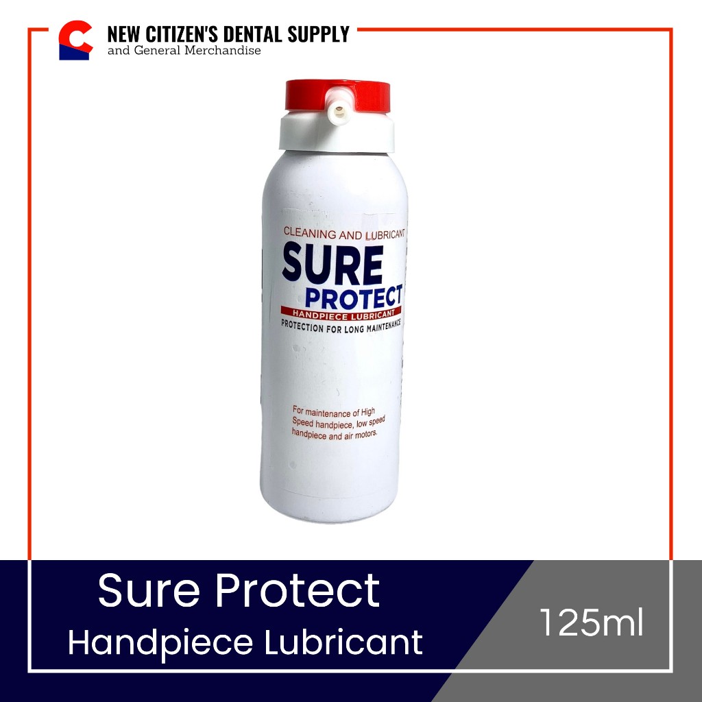 Dental Sure Protect handpiece Lubricant 125ml | Shopee Philippines